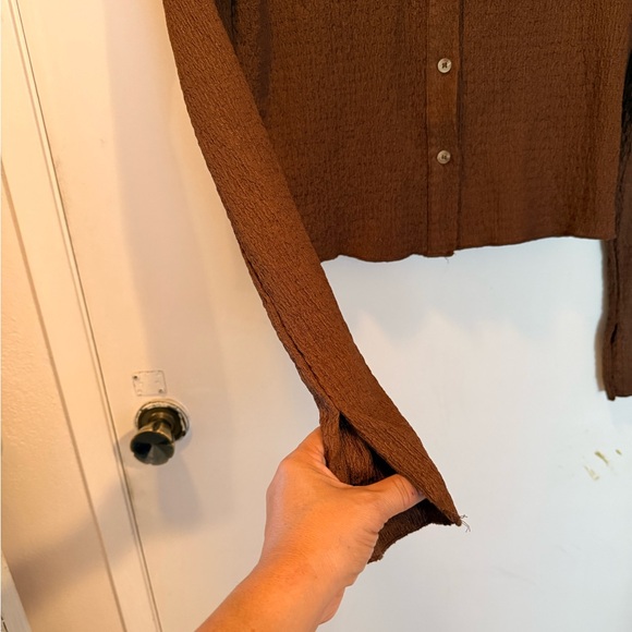 Cider Rust Button Down Shirt - Picture 4 of 6